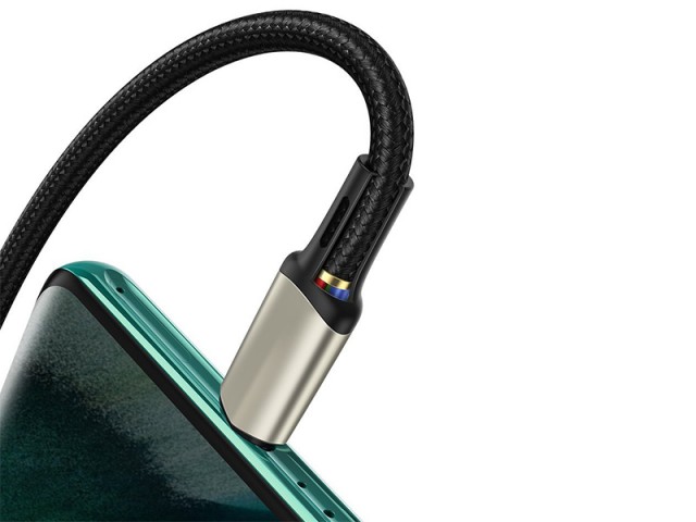 کابل سوپر شارژ تایپ سی بیسوس مدل Suppport VOOC Cafule Cable CATKLF-VB01 به طول 2 متر