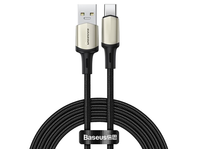 کابل سوپر شارژ تایپ سی بیسوس مدل Suppport VOOC Cafule Cable CATKLF-VB01 به طول 2 متر