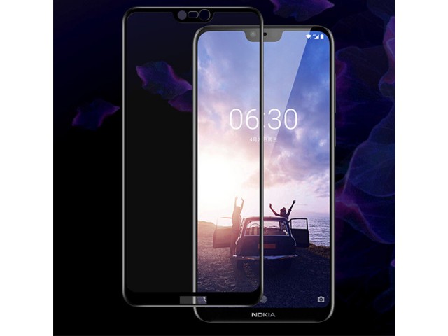 محافظ صفحه نمايش Full Glass مناسب برای گوشی موبايل نوکیا 6.1 پلاس