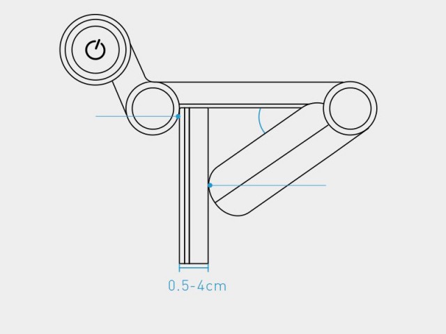 لامپ آویز صفحه نمایش بیسوس مدل i-Wok Screen Hanging Light DGIWK-01