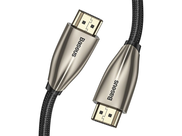 کابل HDMI بیسوس مدل Horizontal 4K HDMI Male to 4K HDMI Male Adapter Cable CADSP-B01 به طول 2 متر