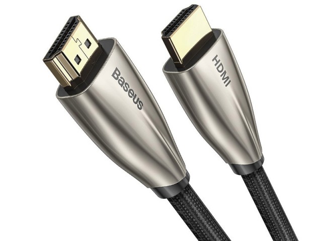 کابل HDMI بیسوس مدل Horizontal 4K HDMI Male to 4K HDMI Male Adapter Cable CADSP-A01 به طول 1 متر