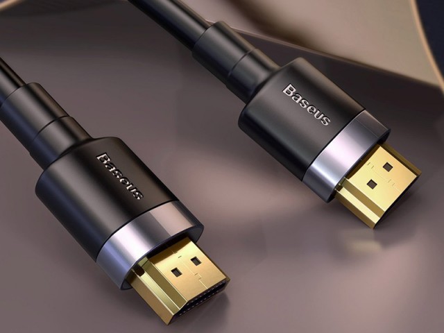کابل HDMI بیسوس مدل Cafule 4K HDMI Male to 4K HDMI Male Adapter Cable CADKLF-E01 به طول 1 متر