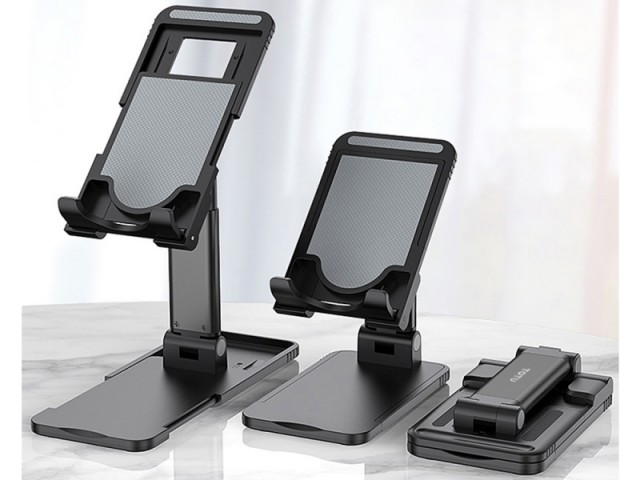پایه نگهدارنده رومیزی تبلت و گوشی موبایل توتو مدل Armor lifting folding telescopic stand DCTS-14