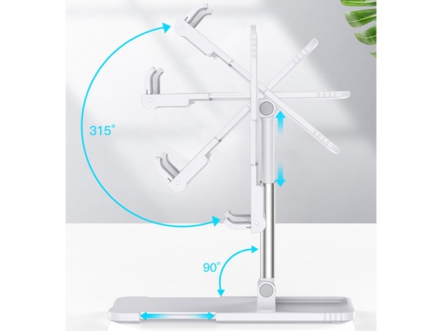 پایه نگهدارنده رومیزی تبلت و گوشی موبایل توتو مدل Armor lifting folding telescopic stand DCTS-14