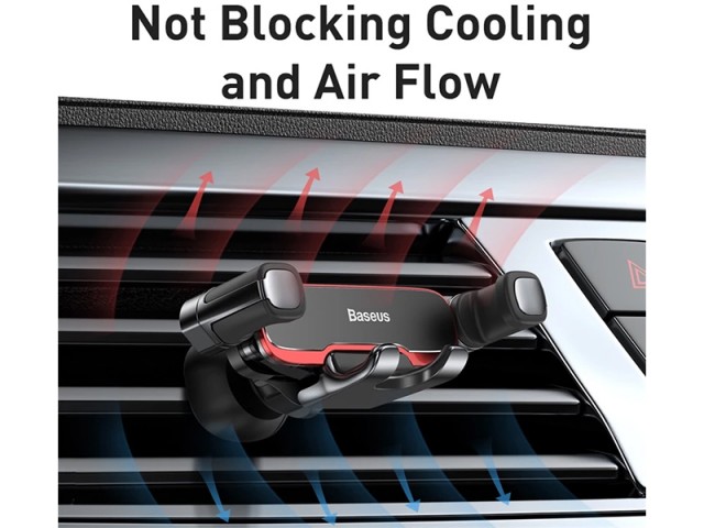 پایه نگهدارنده گوشی موبایل بیسوس مدل Lateral Gravity Car Mount Holder SUYL-HU01