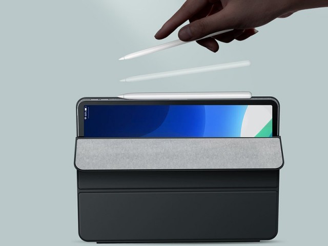 کیف آهنربایی تبلت بیسوس مدل Simplism Magnetic Leather Case LTAPIPD-GSM0J مناسب برای آیپد ایر 10.9 اینچی 2020