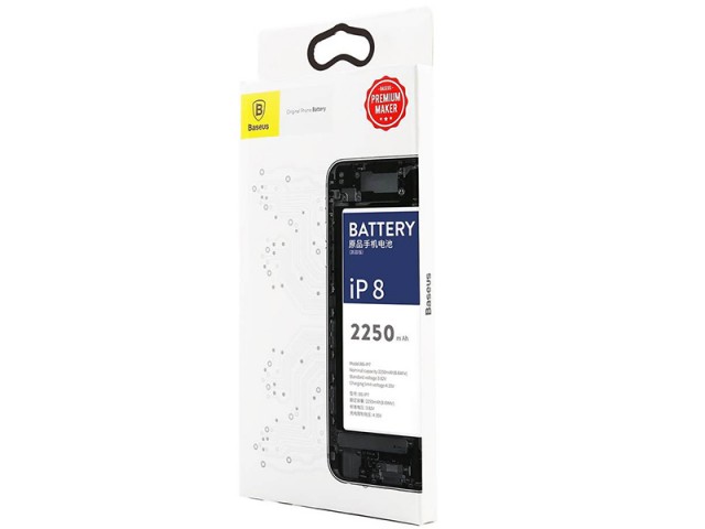 باتری موبایل بیسوس مدل ACCB-BIP8 با ظرفیت 2200mAh مناسب برای گوشی موبایل اپل iPhone 8