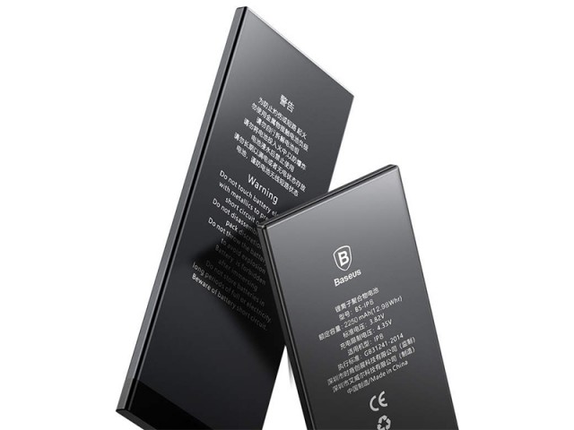 باتری موبایل بیسوس مدل ACCB-BIP8 با ظرفیت 2200mAh مناسب برای گوشی موبایل اپل iPhone 8