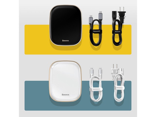 هاب چند کاره بیسوس مدل Type-C HUB Adapter AC Multifunctional Charger CAHUB-AU01 توان 60 وات