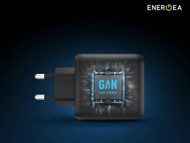 شارژر دیواری فست شارژ 65 وات انرژیا مدل AMPCHARGE GaN65