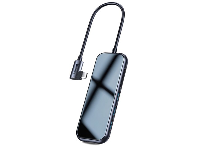 هاب چند کاره تایپ سی بیسوس مدل Superlative Multifunctional HUB CAHUB-CZ0G توان 60 وات