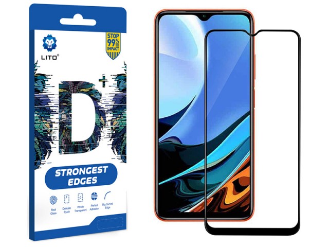محافظ صفحه نمایش لیتو مدل +D مناسب برای گوشی موبایل شیائومی Poco M3