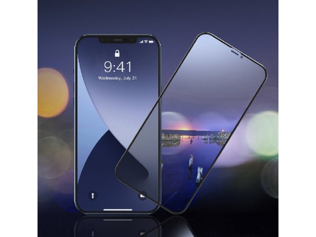 محافظ صفحه نمايش بیسوس مدل Curved Screen Anti-peeping SGAPIPH61P-ATG01 مناسب برای گوشی موبایل اپل iPhone 12/12 Pro (پک 2 عددی)