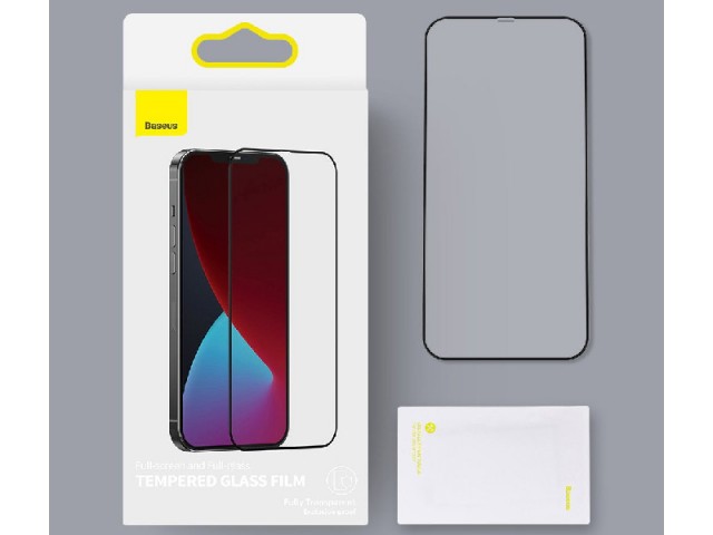 محافظ صفحه نمايش بیسوس مدل Curved Screen Anti-Blue light SGAPIPH61P-KP01 مناسب برای گوشی موبایل اپل iPhone 12/12 Pro (پک 2 عددی)