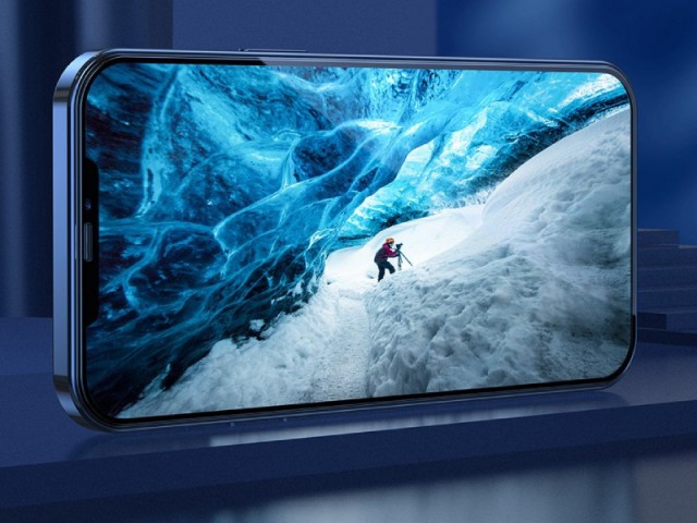 محافظ صفحه نمايش بیسوس مدل Curved Screen Anti-Blue light SGAPIPH61P-KP01 مناسب برای گوشی موبایل اپل iPhone 12/12 Pro (پک 2 عددی)