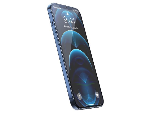 محافظ صفحه نمايش بیسوس مدل Curved Screen Anti-Blue light SGAPIPH61P-KP01 مناسب برای گوشی موبایل اپل iPhone 12/12 Pro (پک 2 عددی)