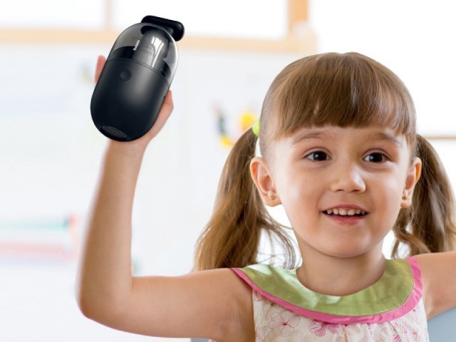 جارو شارژی بیسوس مدل C2 Desktop Capsule Vacuum Cleaner CRXCQC2-01