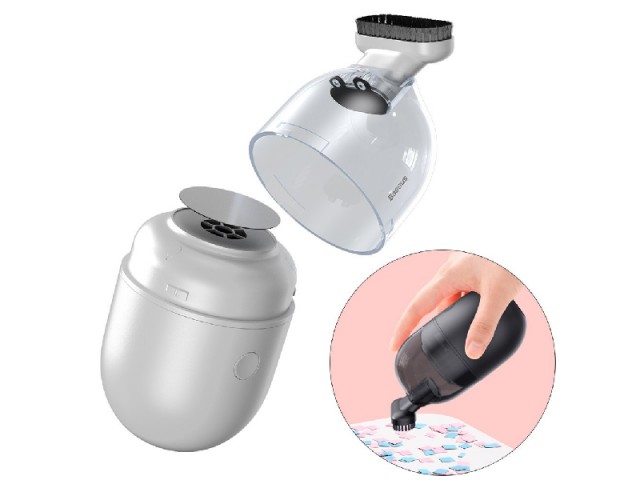 جارو شارژی بیسوس مدل C2 Desktop Capsule Vacuum Cleaner CRXCQC2-01