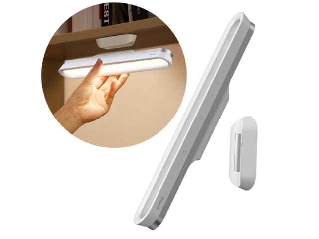 چراغ مطالعه شارژی بیسوس مدل Magnetic Stepless Dimming Charging Desk Lamp Pro DGXC-02
