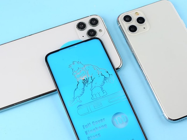 محافظ صفحه نمایش ایربگ دار آرمور مدل Full Cover Kingkong Glass مناسب برای گوشی موبايل سامسونگ A42
