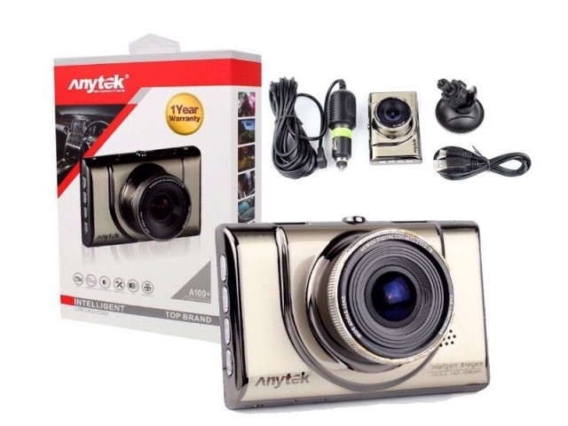 دوربین فیلم برداری هوشمند خودرو انی تک مدل A100+ Car Dashcam
