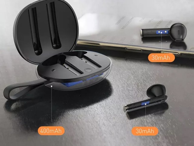 هندزفری بی سیم بیسوس مدل Encok W05 True Wireless Earphones NGW05-01 بهمراه کیس شارژ بی سیم