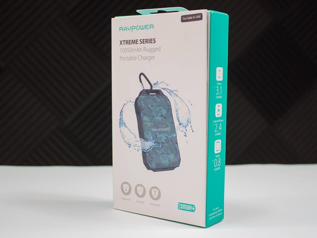 پاور بانک 10050 میلی آمپر راوپاور مدل Xtreme Series 10050mAh Rugged Portable Charger