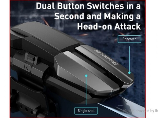 دسته بازی PUBG بیسوس مدل GAMO Mobile Game automatic combo Button GMGA09-01 (دسته سمت چپ)