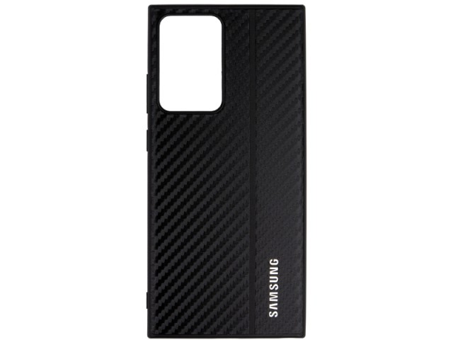 کاور فیبر کربنی مدل Leather Case مناسب برای گوشی موبایل سامسونگ S21 Ultra