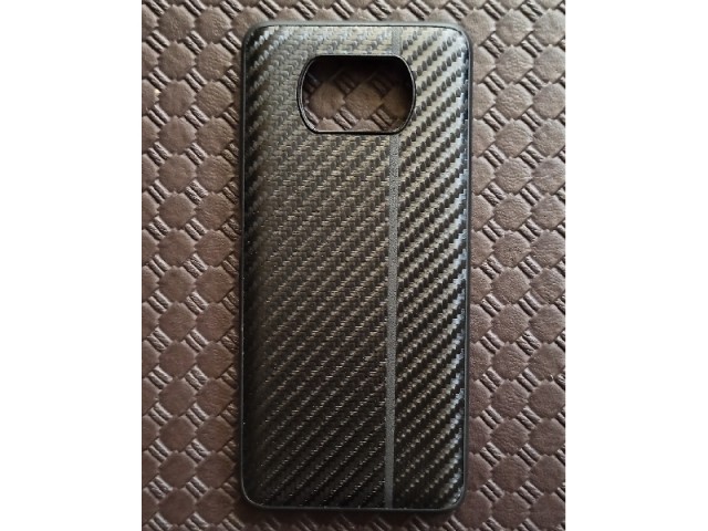 کاور فیبر کربنی مدل Leather Case مناسب برای گوشی موبایل شیائومی Poco X3/Poco X3 Pro/Poco X3 NFC