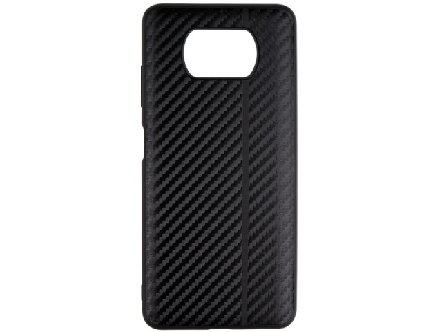 کاور فیبر کربنی مدل Leather Case مناسب برای گوشی موبایل شیائومی Poco X3/Poco X3 Pro/Poco X3 NFC