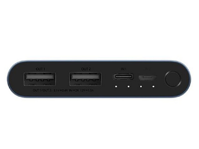 پاور بانک 10000 ميلی آمپر نسخه 3 شیائومی مدل PLM13ZM