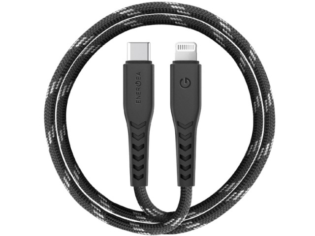 کابل فست شارژ Type-C به Lightning انرژیا مدل NYLOFLEX با استاندارد C94