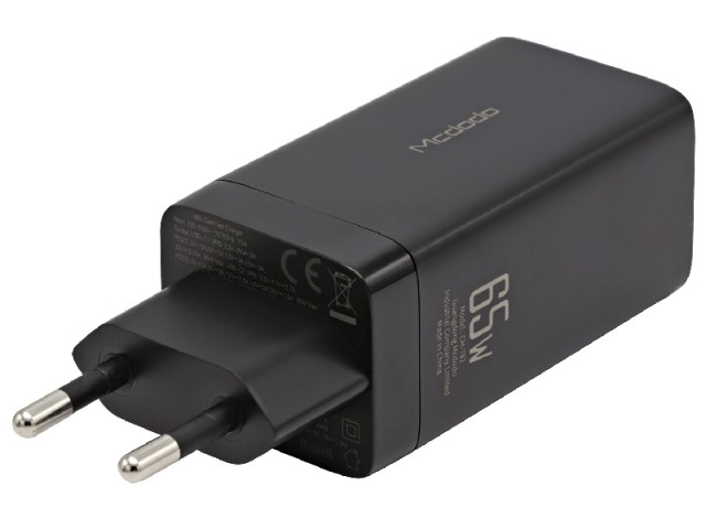 شارژر دیواری فست شارژ 65 وات مک دودو مدل CH-7921
