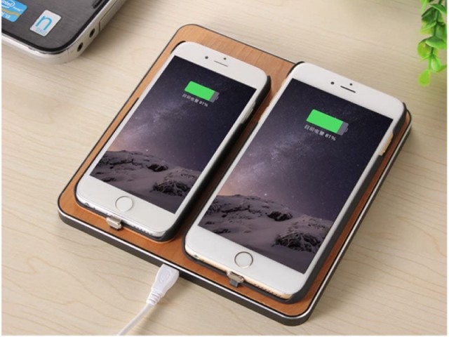 شارژر وایرلس دوکاره مدل Wireless Charging Pad