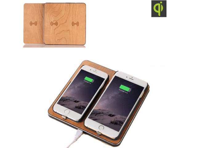 شارژر وایرلس دوکاره مدل Wireless Charging Pad