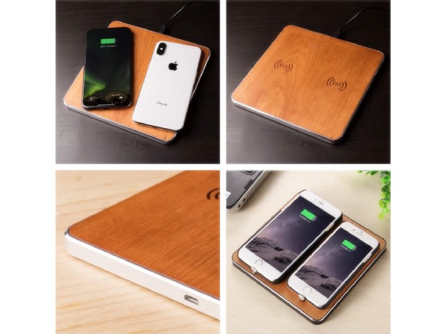 شارژر وایرلس دوکاره مدل Wireless Charging Pad