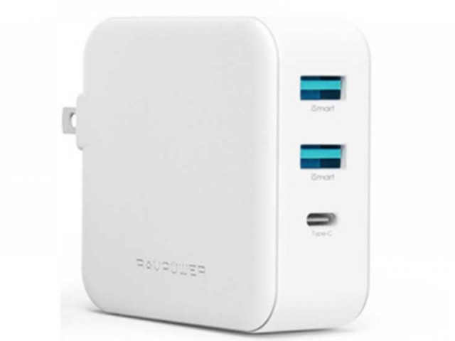 شارژر دیواری فست شارژ 65 وات راو پاور مدل RP-PC082