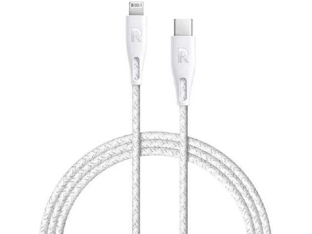 کابل تبدیل Type-C به Lightning راو پاور مدل RP-CB1004 به طول 1.2 متر