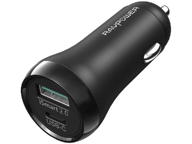 شارژر فندکی فست شارژ راو پاور مدل RP-PC091