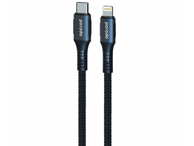 کابل پاوربانکی Type-C به Lightning پرودو مدل PD-025PDCL به طول 0.25 متر