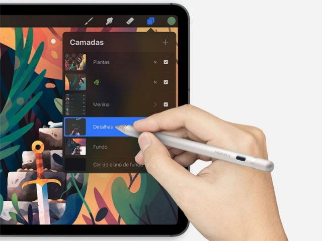 قلم لمسی هوشمند مومکس مدل TP1S One Link Active Stylus Pen