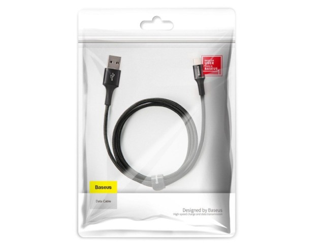 کابل فست شارژ تایپ سی بیسوس مدل Halo Data Cable CATGH-G01 به طول 1 متر