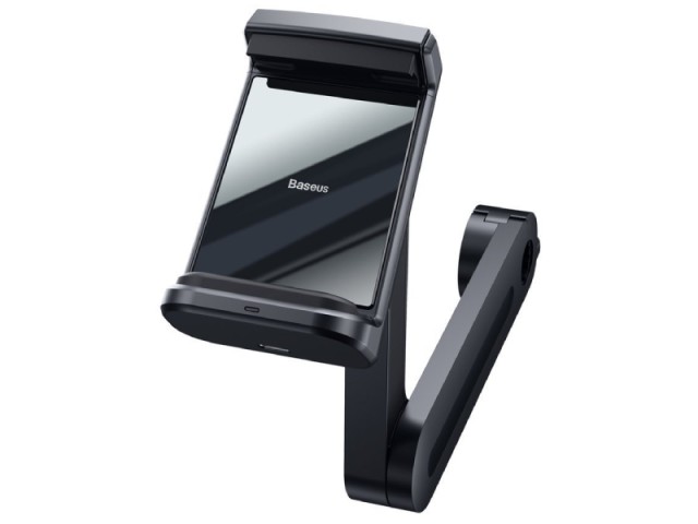 پایه نگهدارنده و شارژر وایرلس صندلی عقب خودرو بیسوس مدل  Energy Storage Backseat Holder Wireless Charger WXHZ-01