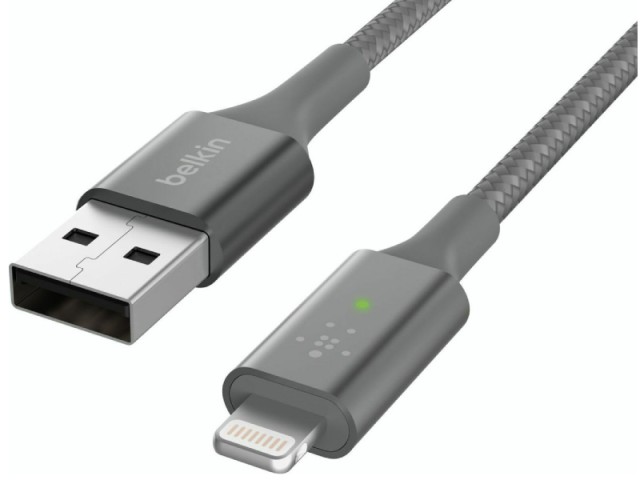 کابل لایتنینگ بلکین مدل Boost Charge MFi CAA007bt06 به طول 1.8 متر