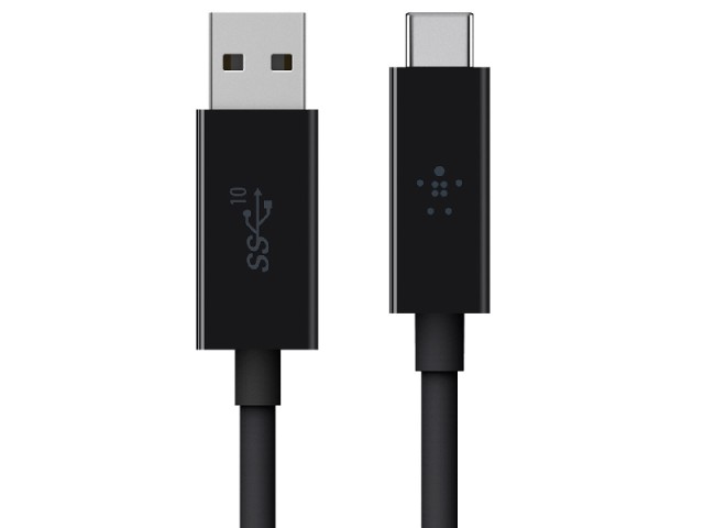 کابل تبدیل USB 3.1 به USB-C بلکین مدل F2CU0293M به طول 3 متر