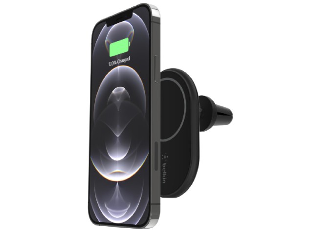 پایه نگهدارنده و شارژر وایرلس مگنتی بلکین مدل WIC004