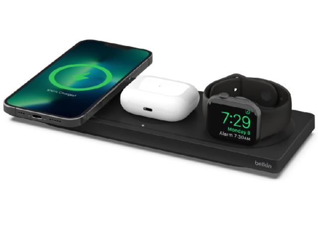 شارژر بی سیم سه کاره بلکین مدل WIZ016