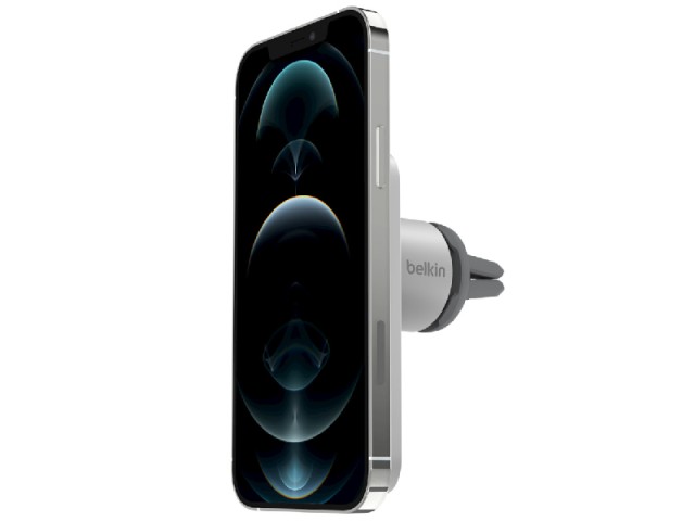 پایه نگهدارنده و شارژر وایرلس مگنتی بلکین مدل Car Vent Mount PRO with MagSafe